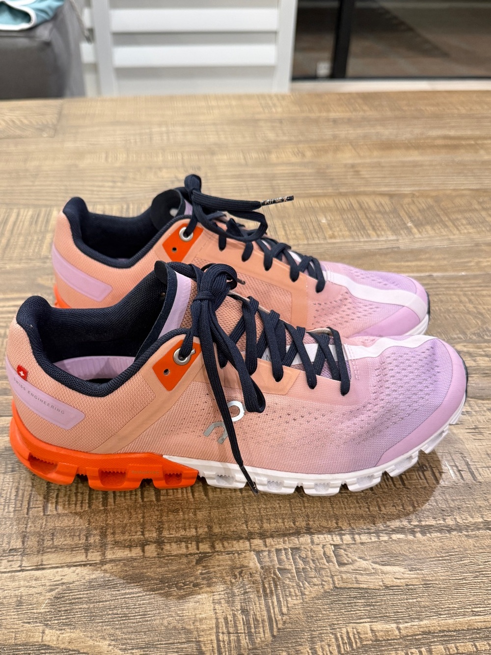 On Cloud Running Shoes.